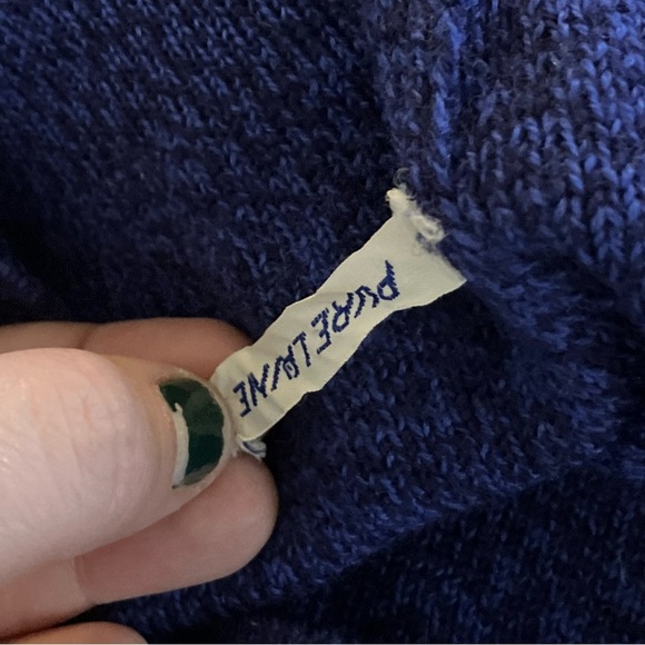 Vintage‎ 60s Jacques Fath Paris Wool Sweater Small - Picture 7 of 7